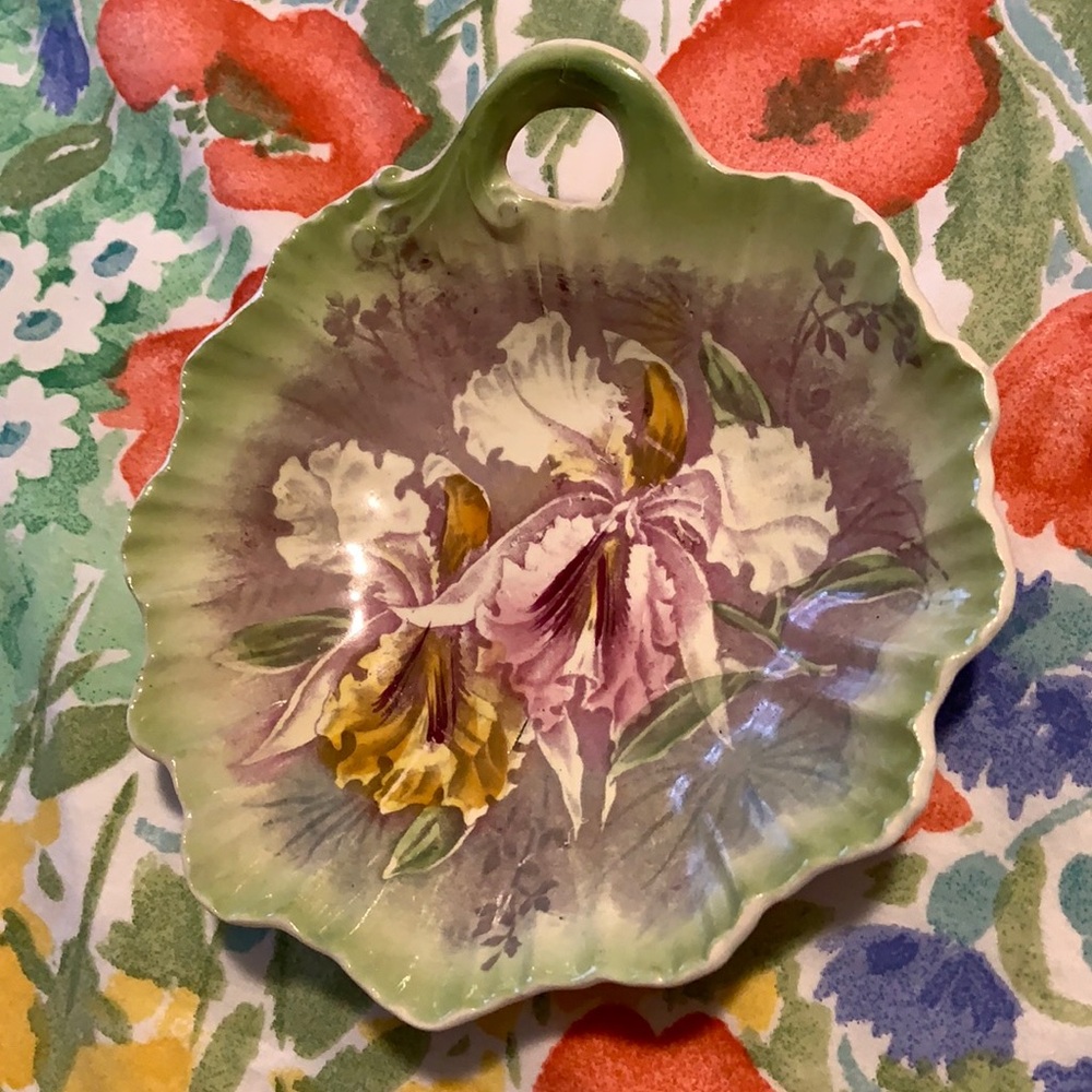 BONN Germany China Floral Plate Decor AS IS